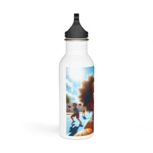 Basketball-Themed Stainless Steel Water Bottle, Sports Hydration Bottle, Unique Gift for Athletes, Eco-Friendly Water Bottle, Youth [...]