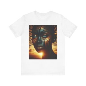 Nature-inspired Art Tee, Unisex Short Sleeve T-Shirt, Bohemian Shirt, Eco-friendly Fashion, Gift for Nature Lovers, Standout Casual Wear