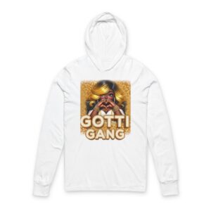 Gotti Gang Unisex Hooded Long Sleeve Tee, Perfect for Casual Outings, Streetwear Style, Gift for Friends, Cozy Layering Piece, Unique [...]